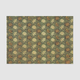 Papier Mousseline LIEUX VERTS WILLIAM MORRIS Tissus Paper