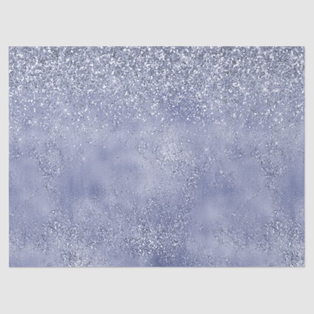 Papier Mousseline Lilac Parties scintillant violette Glitz étincelan (Recto)