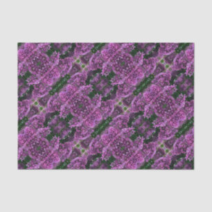 Papier Mousseline lilas rose violet photo florale rose romantique