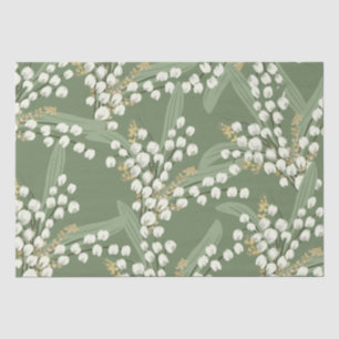Papier Mousseline Lily de la vallée Floral