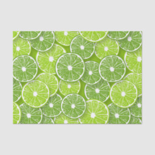 Papier Mousseline Lime pop