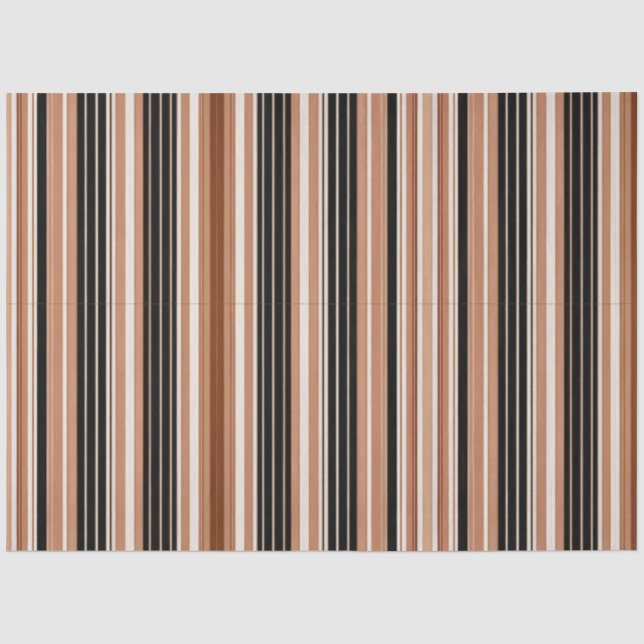 Papier Mousseline Lin Luxury Collection Brown populaire (Recto)
