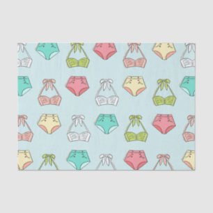 Papier Mousseline Lingerie Maillot de bain d'été Douche