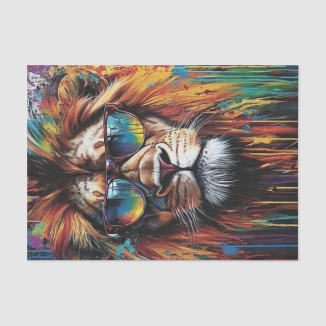 Papier Mousseline Lion's Den12 (Recto)