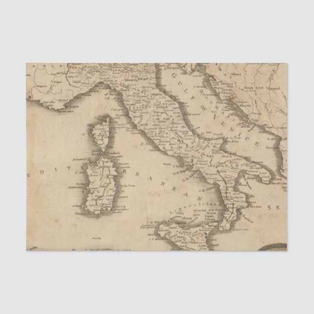 Papier Mousseline L'Italie 18 (Recto)