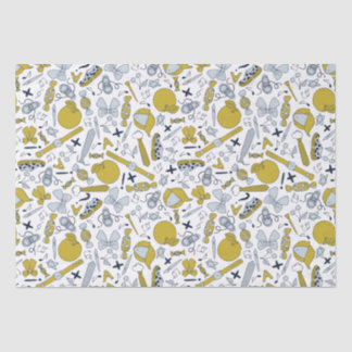 Papier Mousseline Little Funny School Things