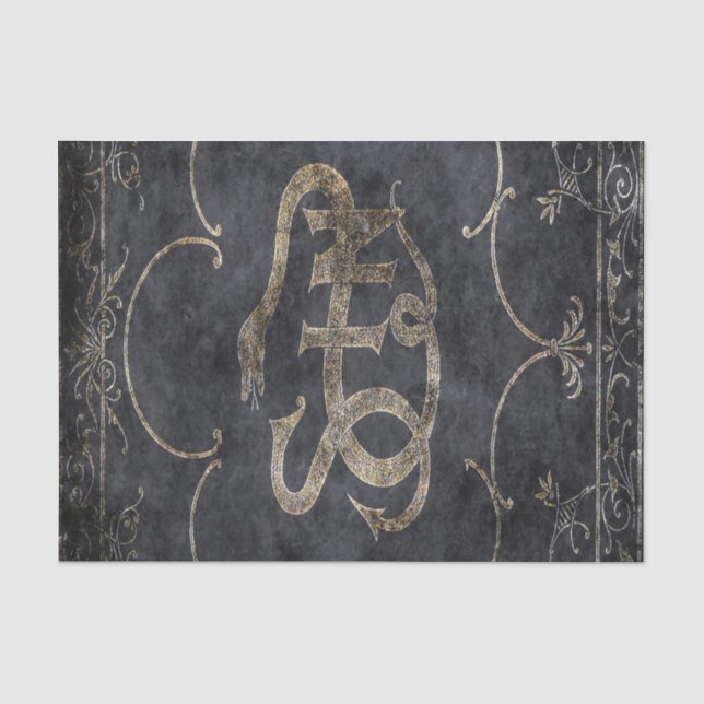 Papier Mousseline Livre de Saint (Recto)