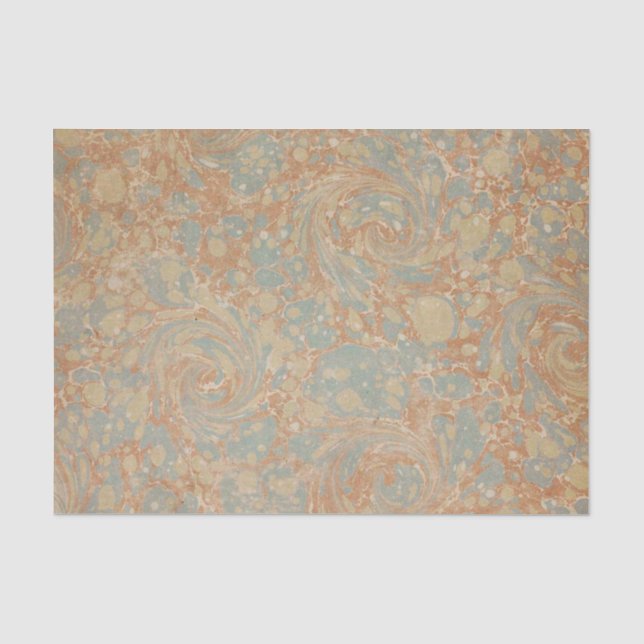 Papier Mousseline Livre Motif antique I (Recto)