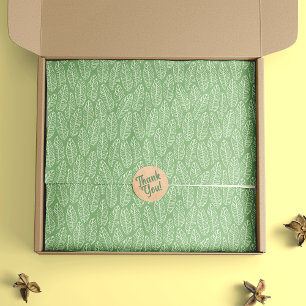 Papier Mousseline Livre vert Feuille sur la banane tropicale