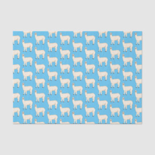 Papier Mousseline Llama