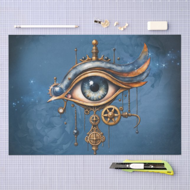Papier Mousseline L'oeil de l'univers (Artisanat)