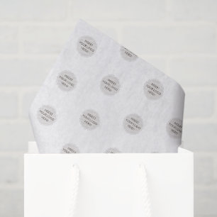 Papier Mousseline LOGO BUSINESS MARQUE moderne simple professionnel