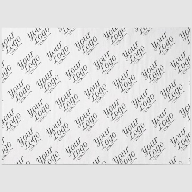 Papier Mousseline Logo de l'entreprise sur papier grand format sur m (Recto)
