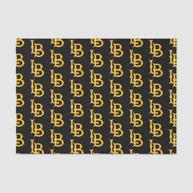 Papier Mousseline Logo de Long Beach State (Recto)