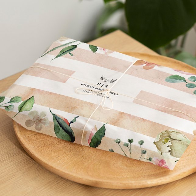 Papier Mousseline Logo De Marque Éco Convivial Pour Découpage (Créateur téléchargé)