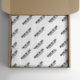 Papier Mousseline Logo d'entreprise personnalisé Conditionnement Mar