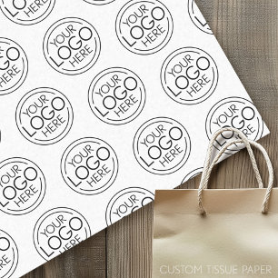 Papier Mousseline Logo Office Business de base avec informations de 