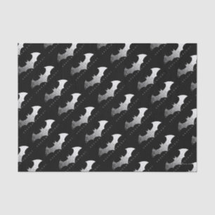 Papier Mousseline Logo Pixel Batman Arkham Knight