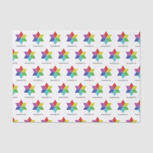 Papier Mousseline Logo Symbole Motto Company Promotion commerciale