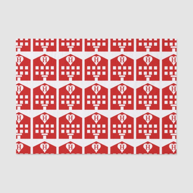 Papier Mousseline Love Hotel Japanese Emoji (Recto)