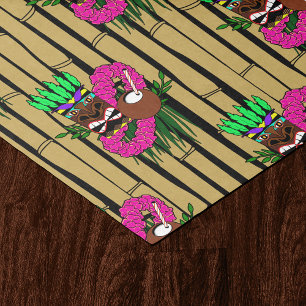 Papier Mousseline Luau Motif