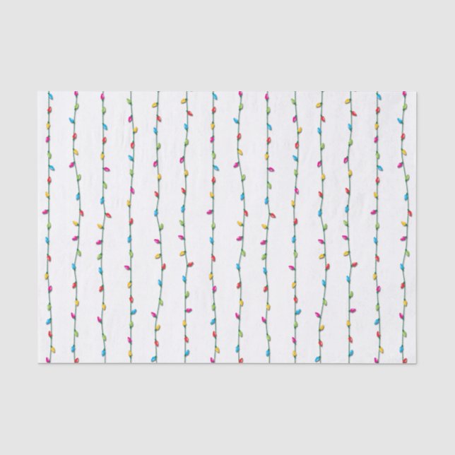 Papier Mousseline Lumières de vacances (Recto)
