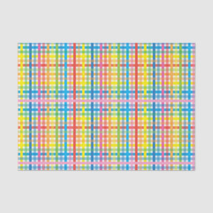 Papier Mousseline Lumineux coloré Plaid