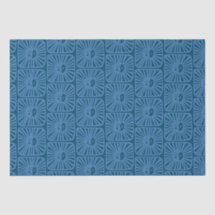 Papier Mousseline Lune brillante mignonne et charmant bleu lune lumi