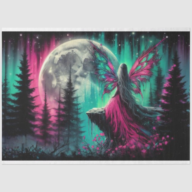 Papier Mousseline Lune Fairy (Recto)