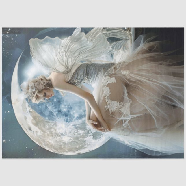 Papier Mousseline Lune Fairy (Recto)