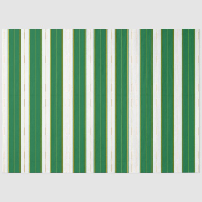 Papier Mousseline Luxe Linge Moderne Green Gold Texture Collection (Recto)