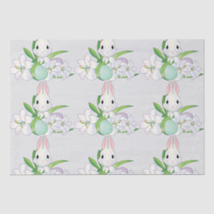 Papier Mousseline Lys Bunny de Pâques