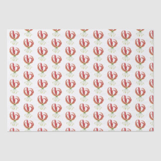 Papier Mousseline Lys flamme Papier Tissu