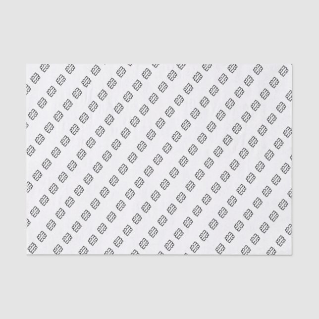 Papier Mousseline m3galleryStudio monogramme de papier de mouchoir (Recto)