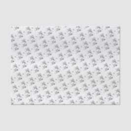 Papier Mousseline M. Et Mme Motif