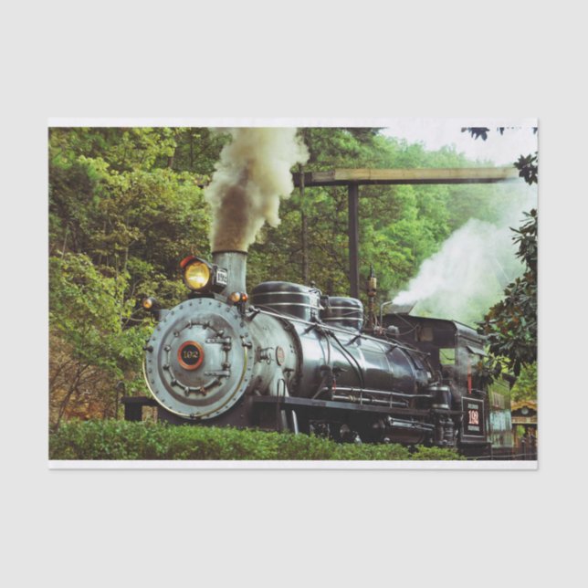 Papier Mousseline Machine à vapeur (Recto)