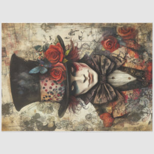 Papier Mousseline Mad Hatter