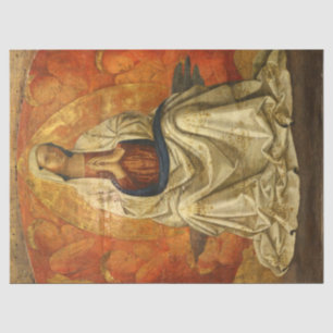 Papier Mousseline Madonna à Gloria (Vierge Marie inscrite)