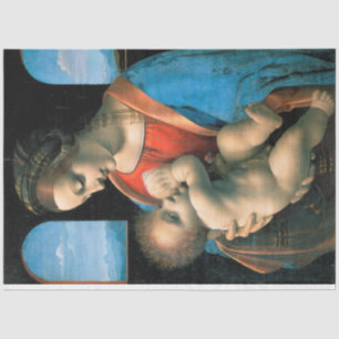 Papier Mousseline Madonna Litta, Leonardo da Vinci, 1490-1491