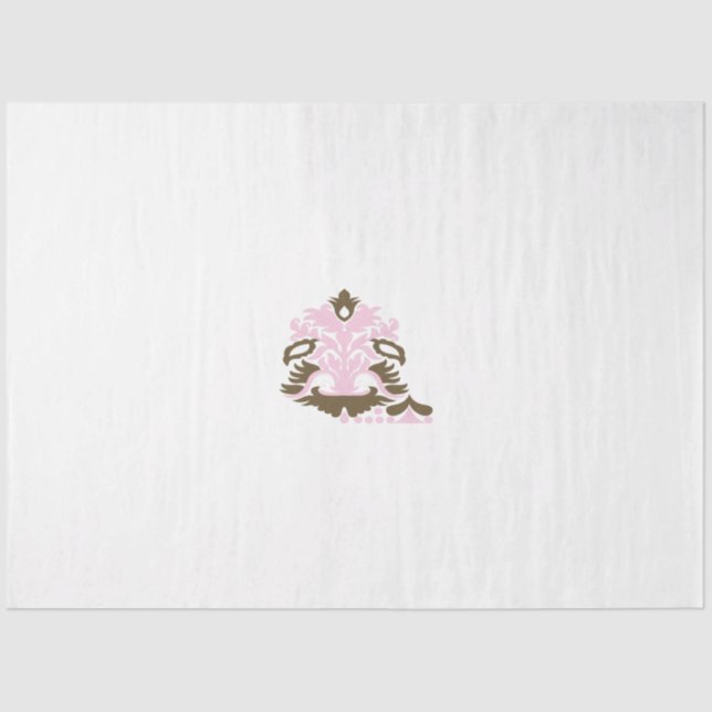 Papier Mousseline Magenta-Rouge, orange jaunâtre (Recto)