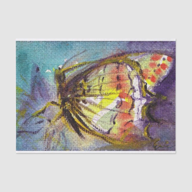 PAPIER MOUSSELINE MAGIQUE BUTTERFLY (Recto)