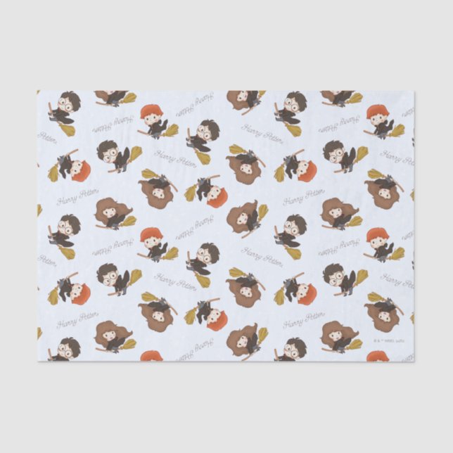 Papier Mousseline Magique HARRY POTTER™ et Hogwarts (Recto)