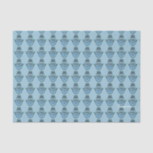Papier Mousseline Main Mosaic Hamsa