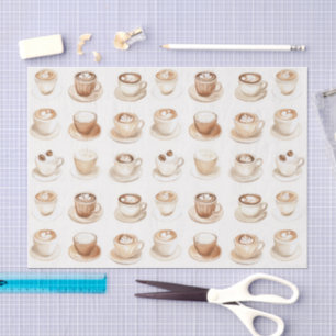 Papier Mousseline Mais d'abord, les tasses à café