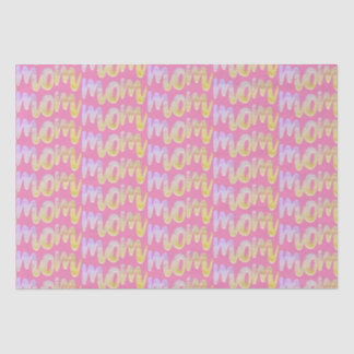 Papier Mousseline Maman tout sur impression