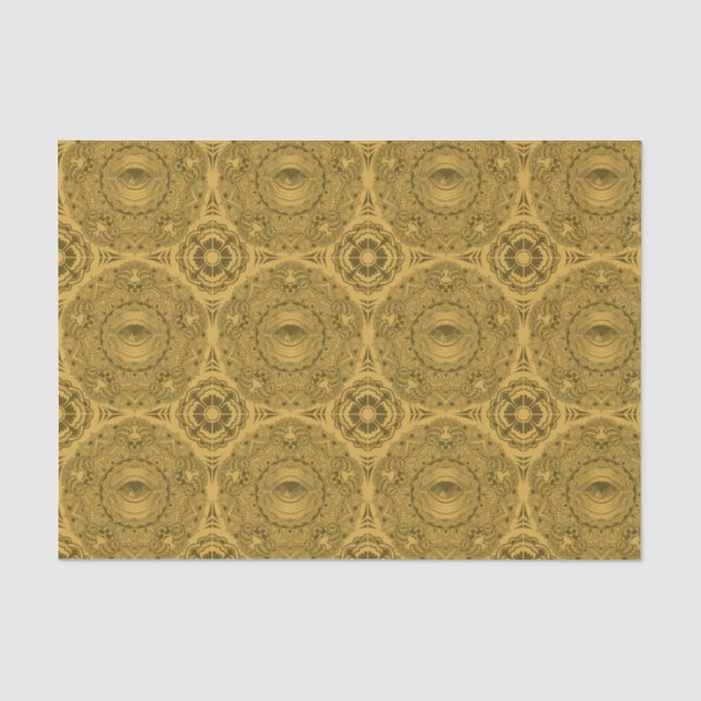 Papier Mousseline Mandala vintage (Recto)