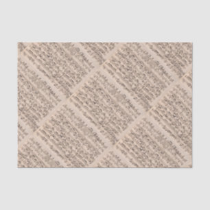 Papier Mousseline Manuscrit de musique de Brahms