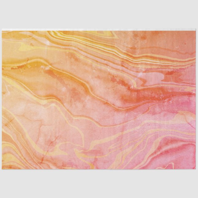 Papier Mousseline Marbre Abstrait moderne et tendance (Recto)