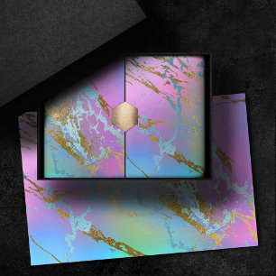Papier Mousseline Marbre Millénaire Ombré Pastel Arc-en-ciel Joueu