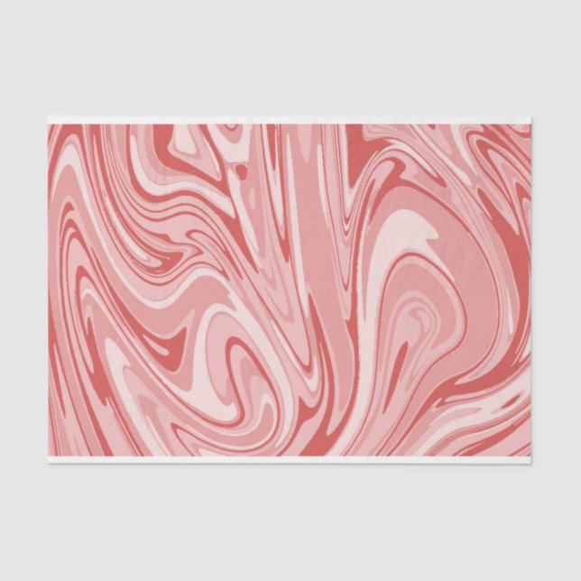 Papier Mousseline Marbre rose (Recto)